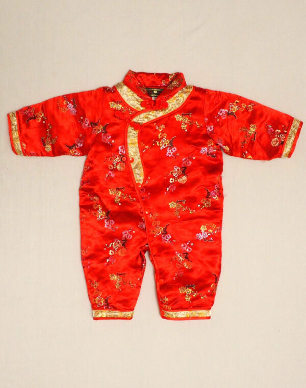 Combinaison chinoise en satin