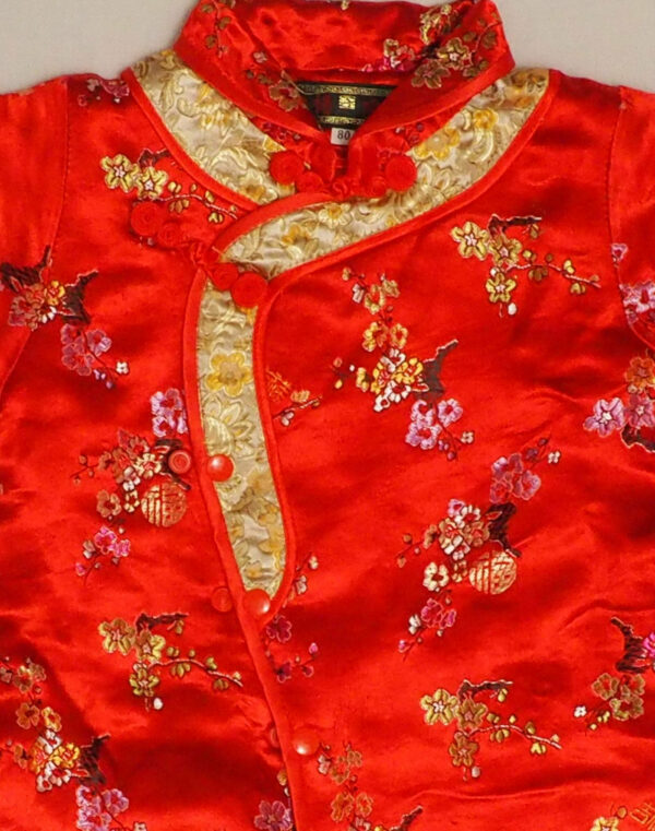 Combinaison chinoise en satin