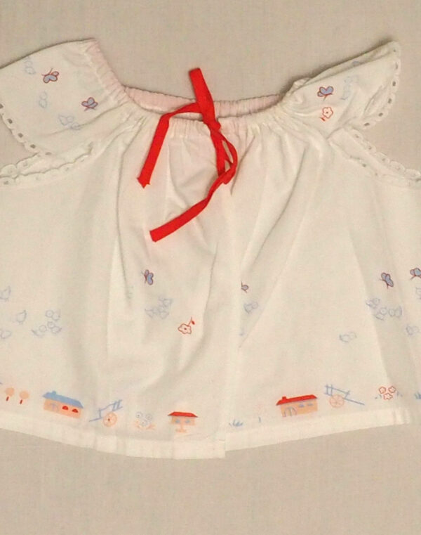 Blouse à imprimés 1950