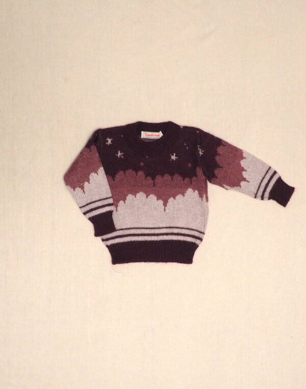 Clouds jacquard sweater