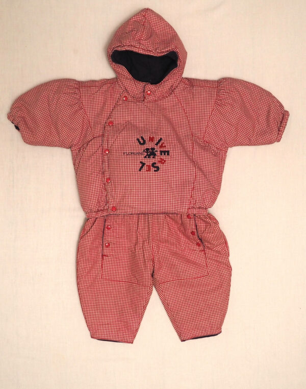Gingham ski set