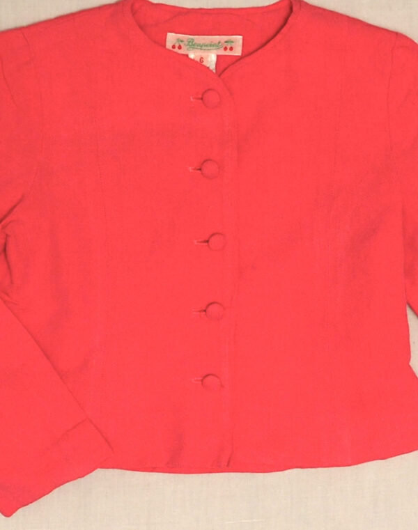 Pink jacket Bonpoint 6 years