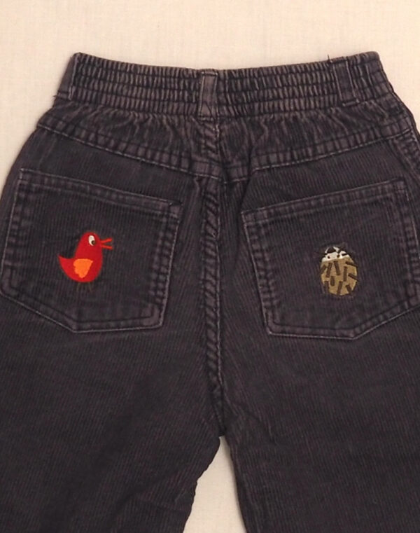 Pantalon en velours côtelé