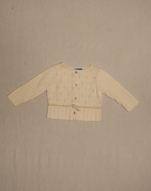 Openwork vest