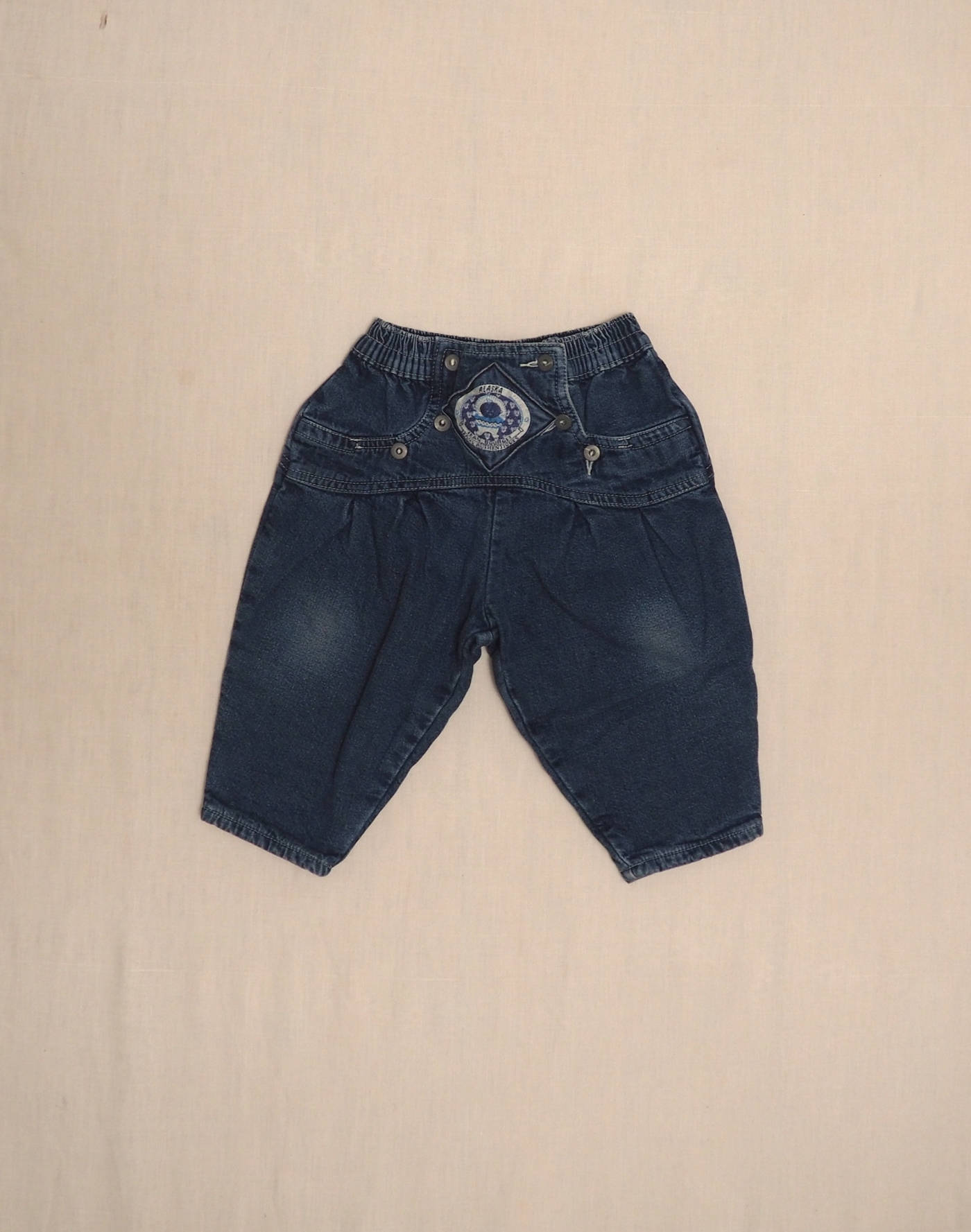 Loose-fitting lined jeans