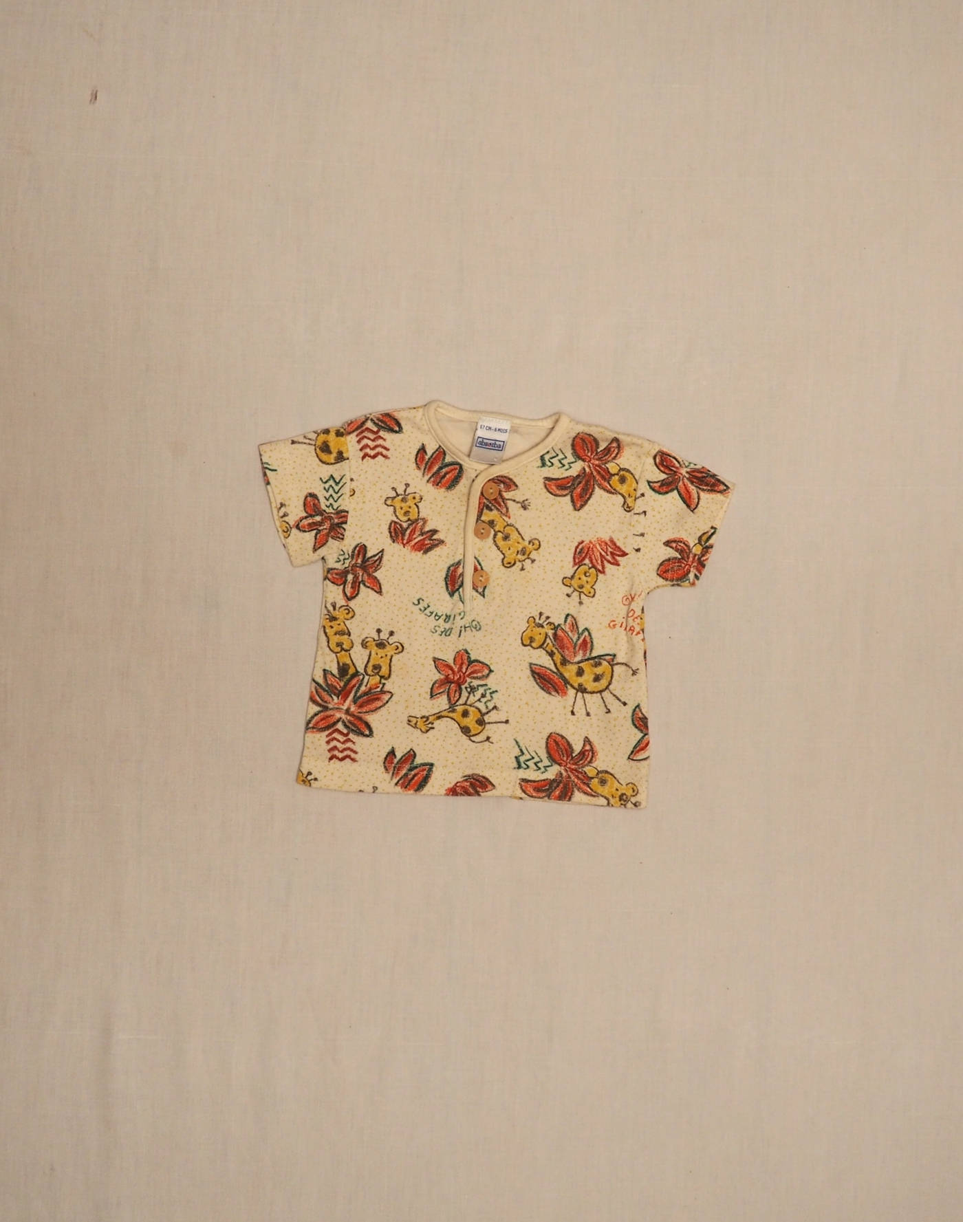 T-shirt girafes