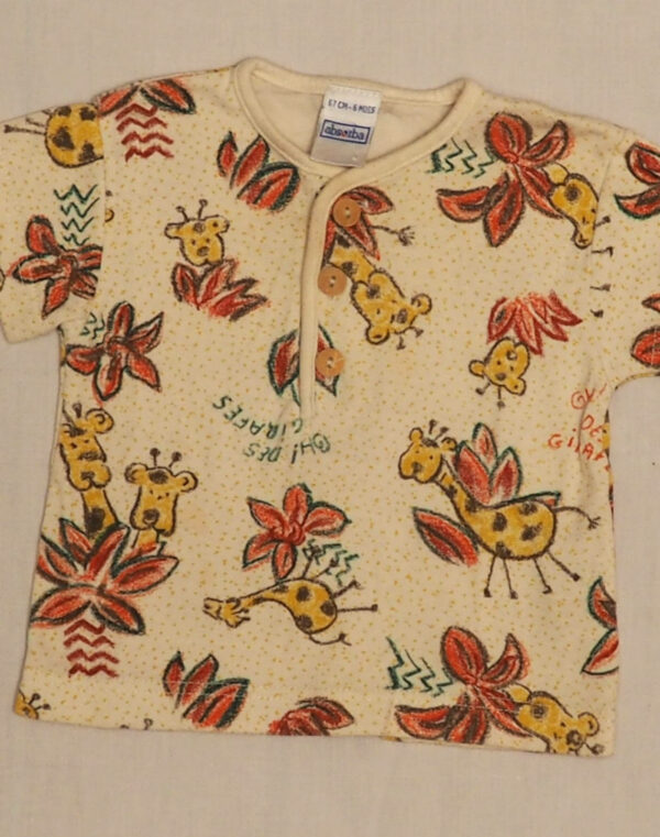 T-shirt girafes