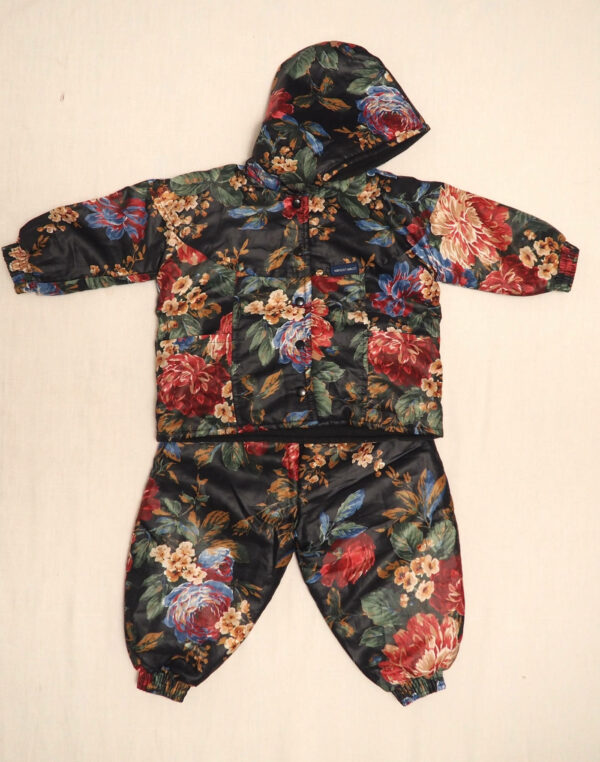Flowery ski set