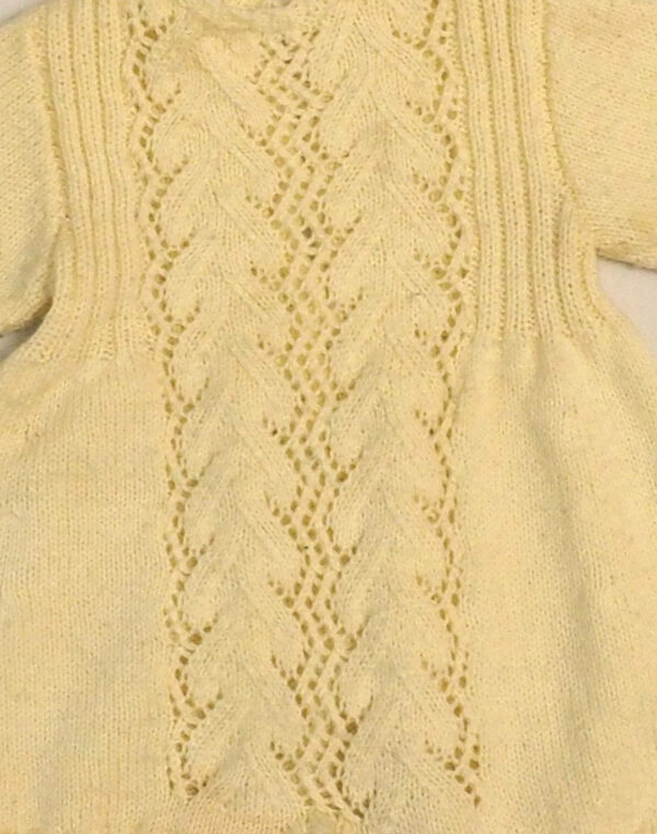 Grenouillère maille ajourée