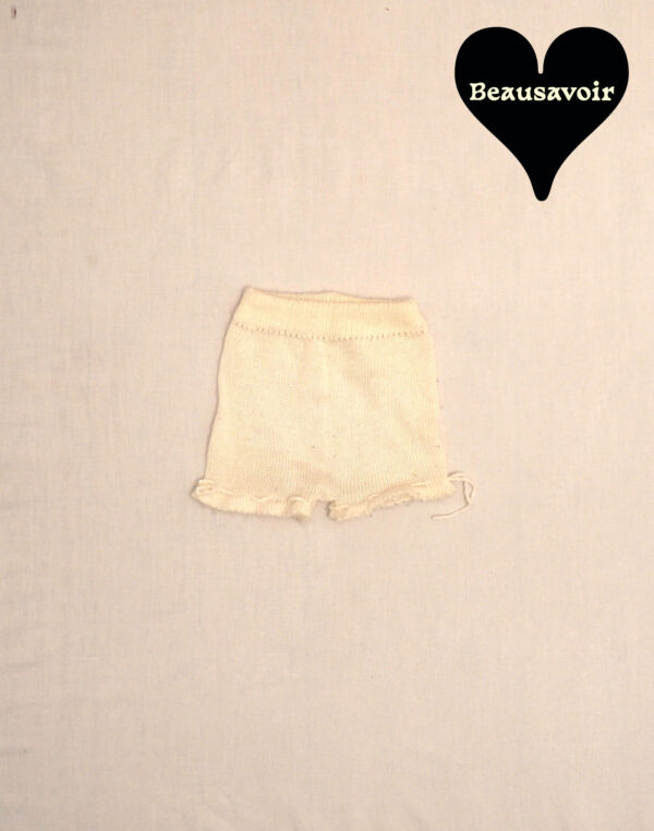 Short maille froufrou