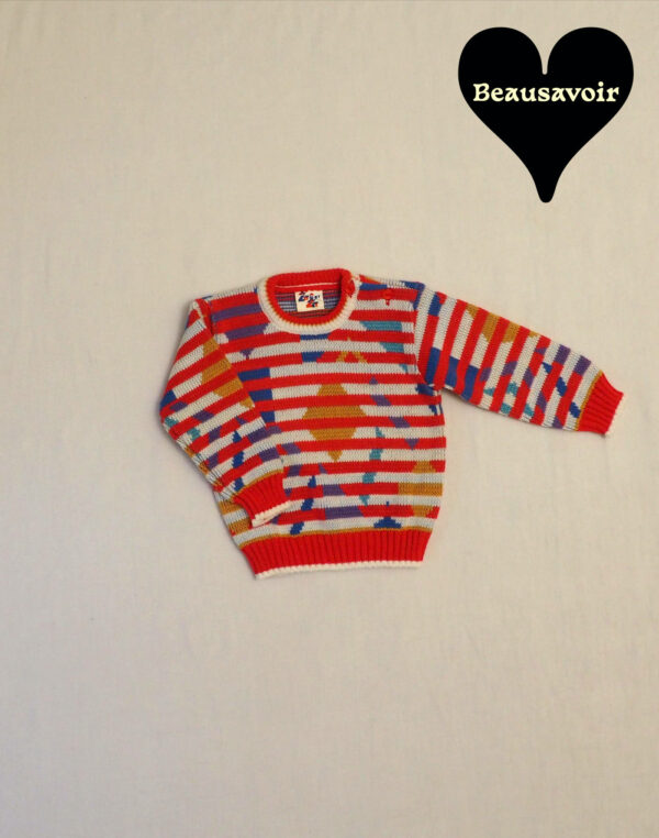 Jacquard sweater