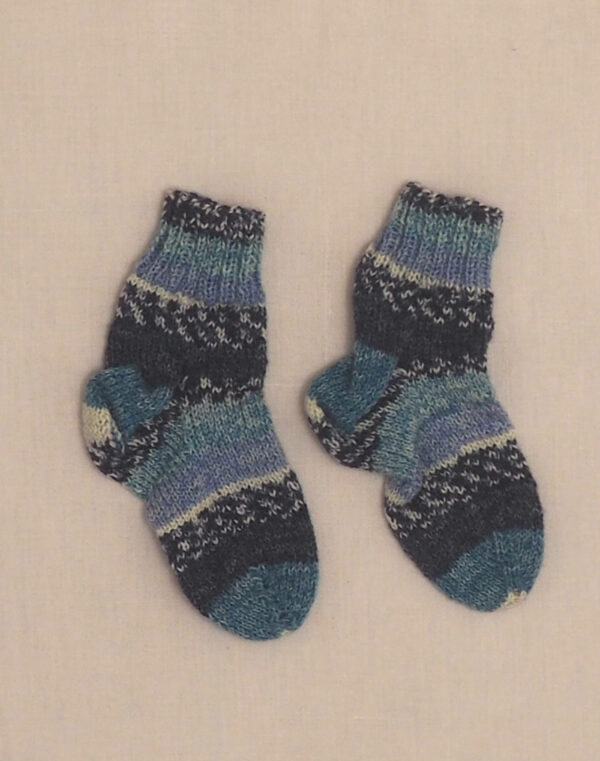 Blue socks