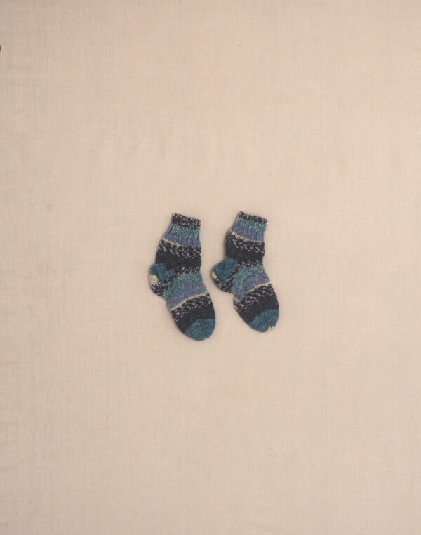 Blue socks