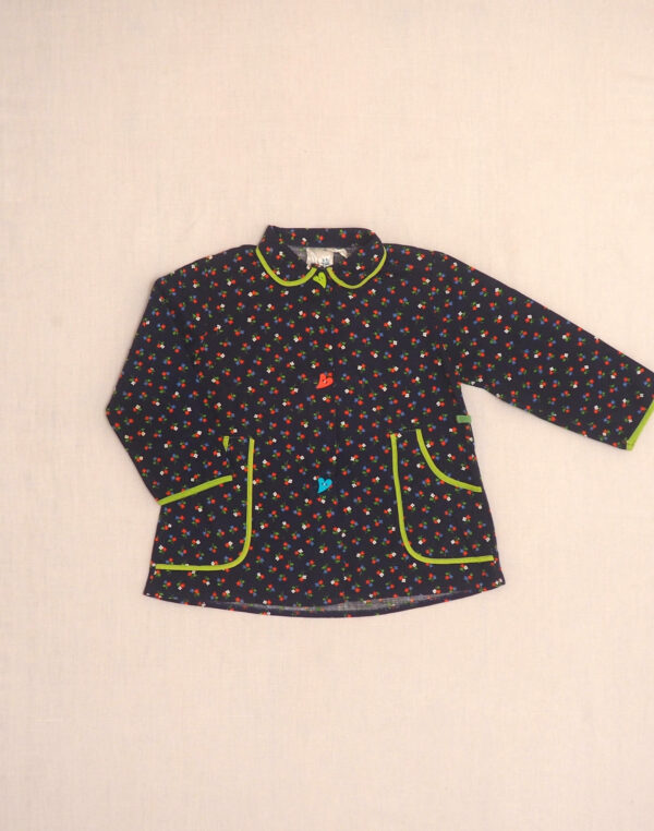 Chemise fleurie sixties