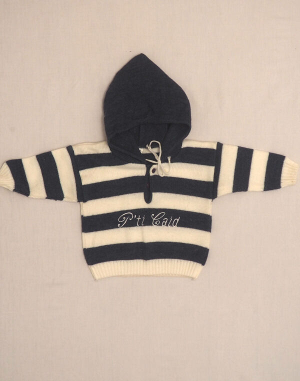 Striped hoodie