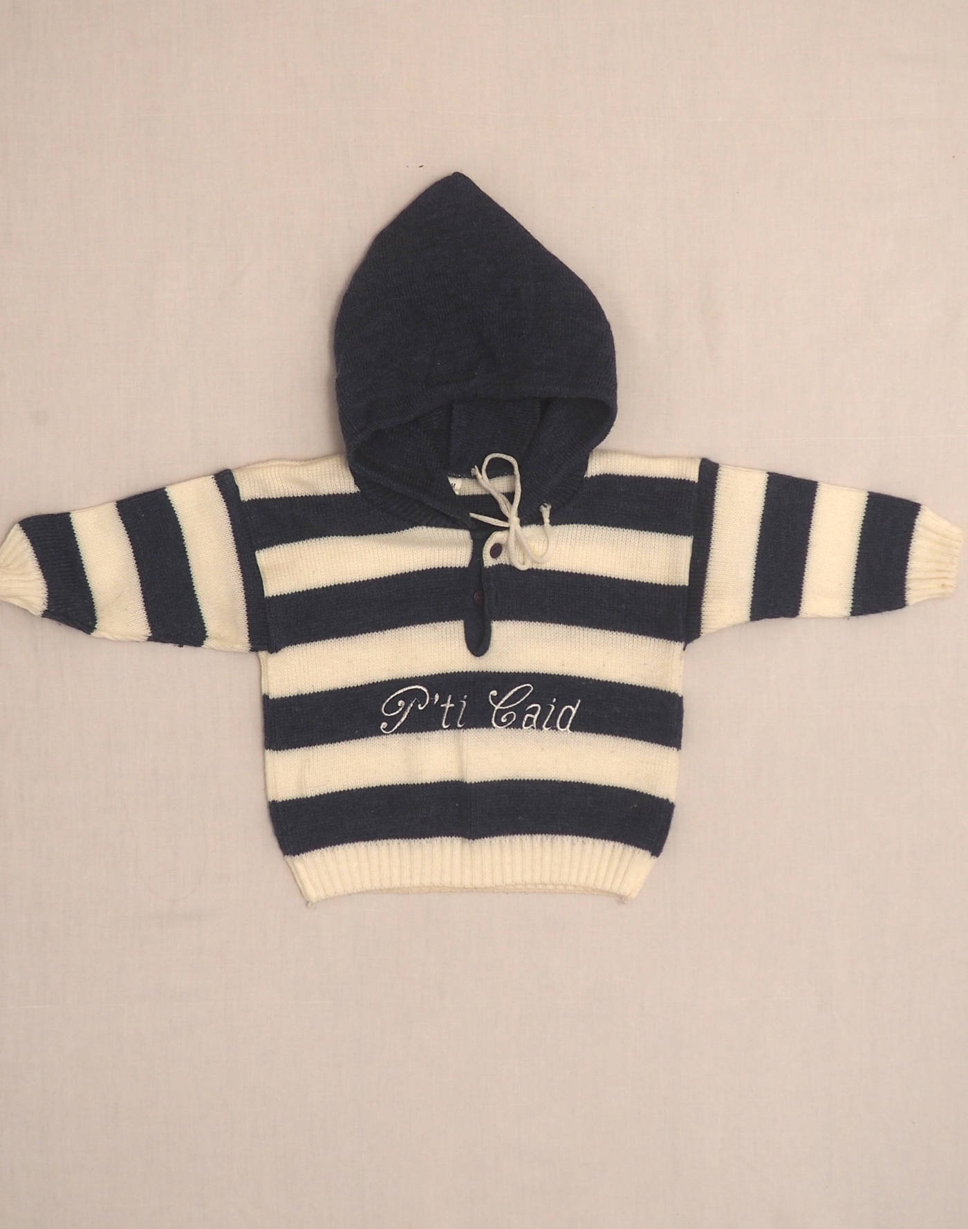 Striped hoodie
