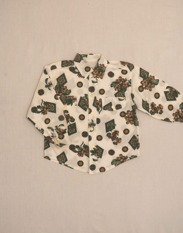 Chemise fleurie