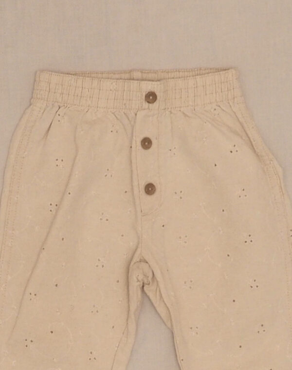 Pantalon coton ajouré
