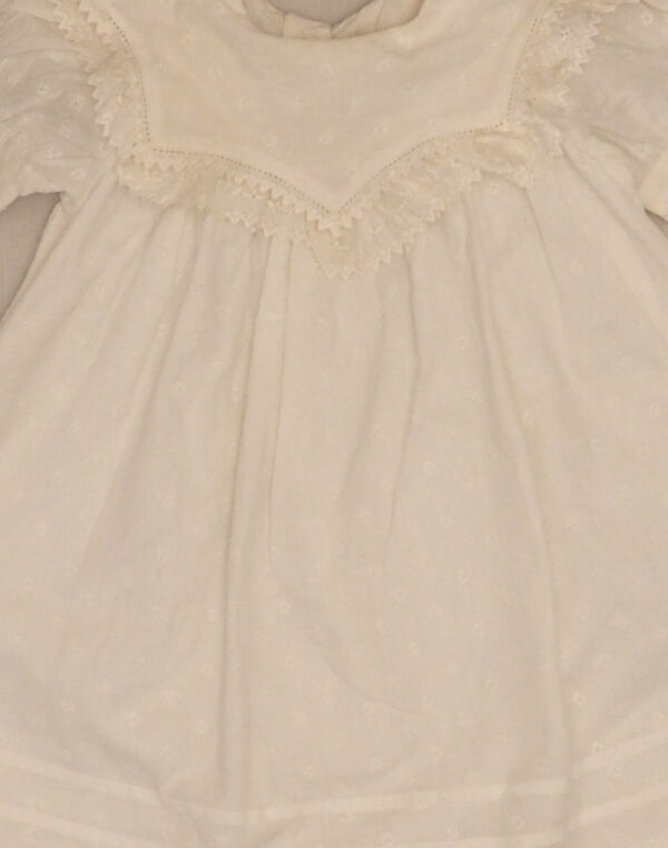 Robe blanche brodée Cacharel