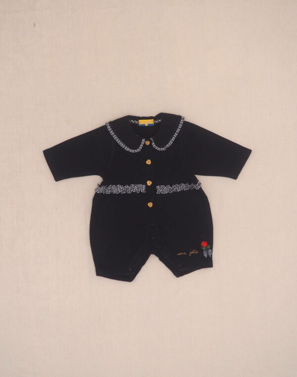 Pyjama à volants vichy