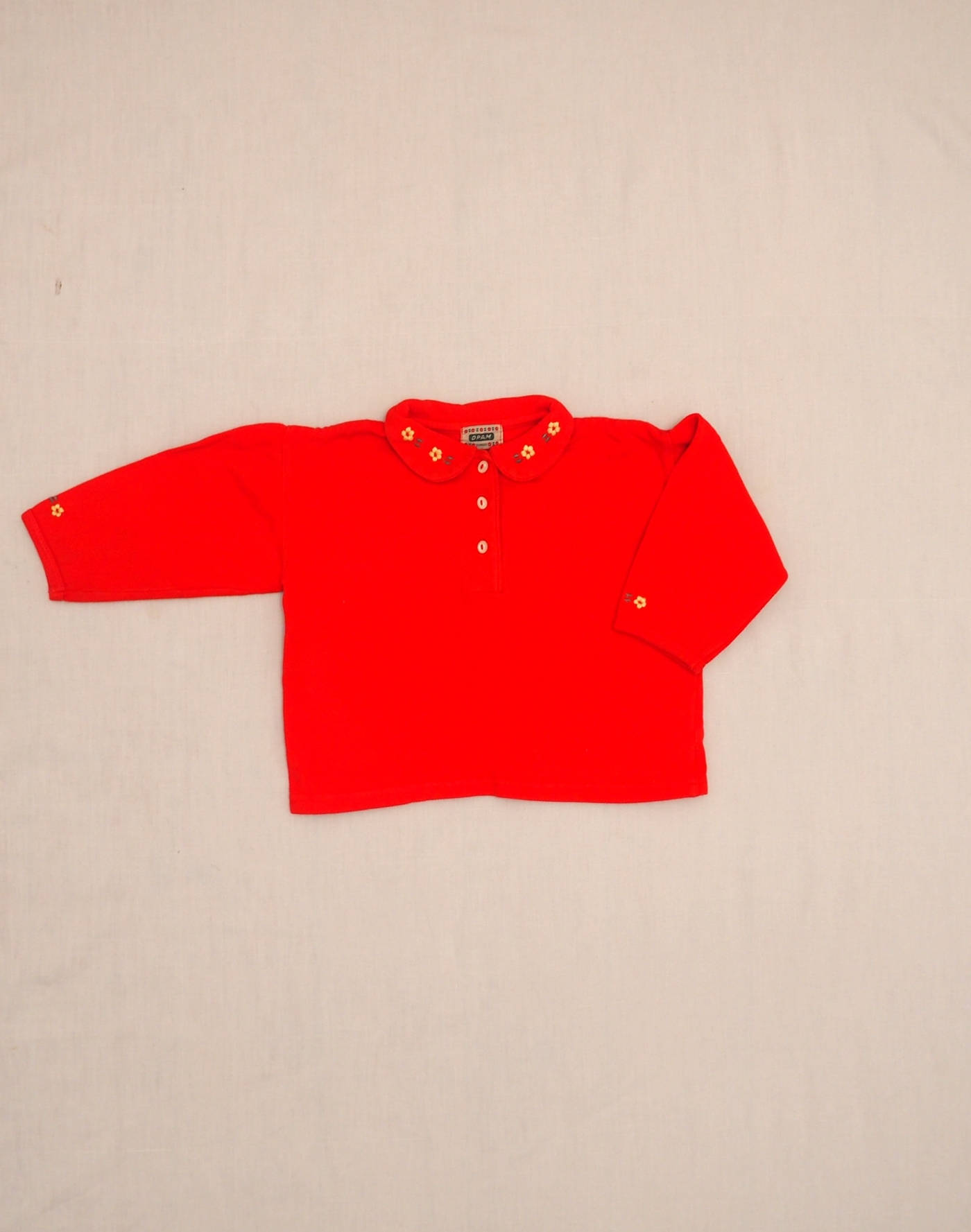 Embroidered polo shirt