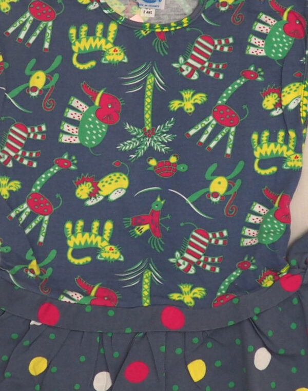 Robe à jupon & motifs