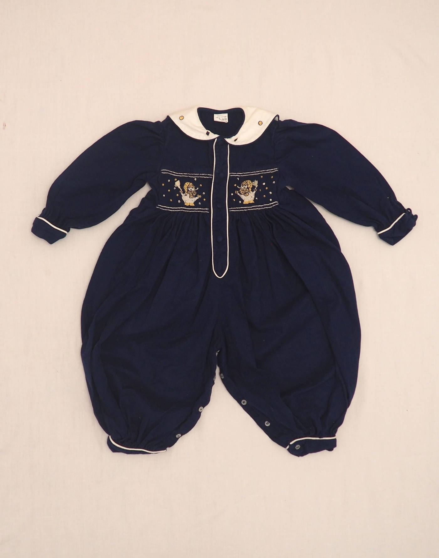 Smocked jumpsuit