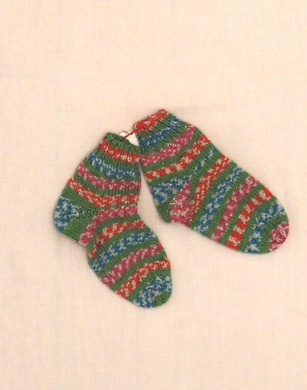 Autumn multicolored socks