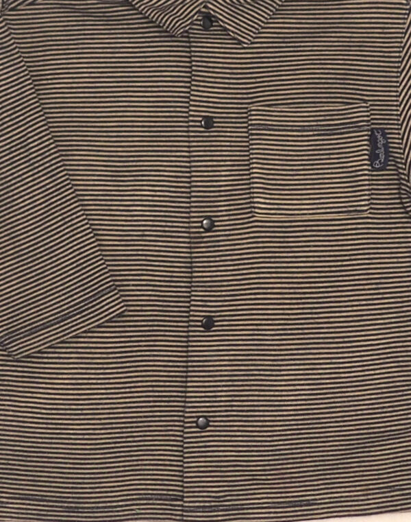 Chemise jersey rayée