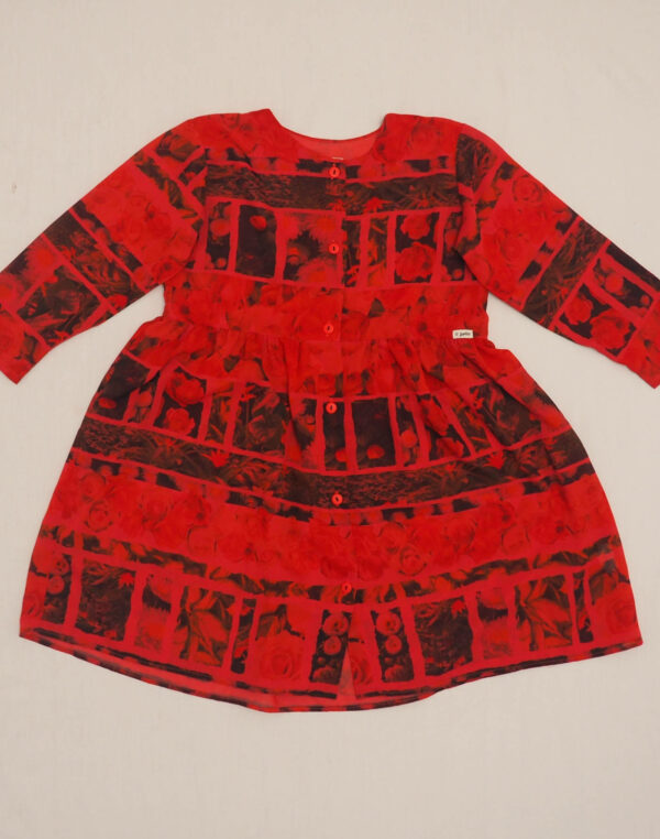 Robe en voile imprimée 6 ans