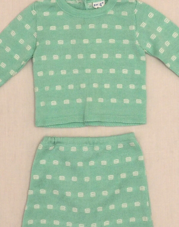 Ensemble pull & short en maille