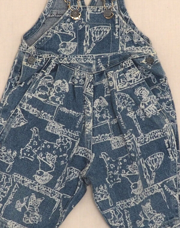 Printed overalls