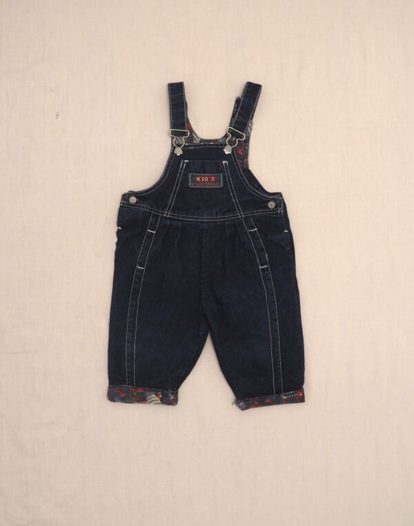 Indigo overalls