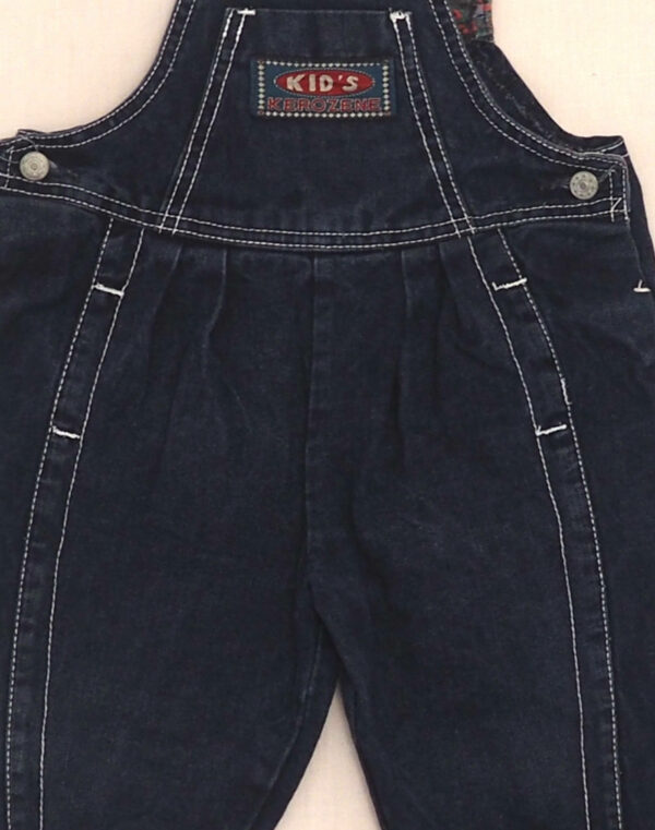 Indigo overalls