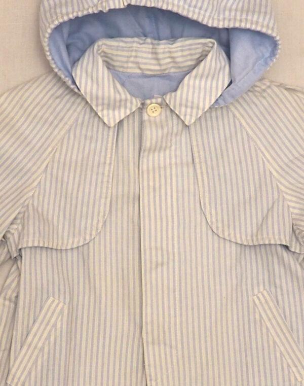 Striped windbreaker