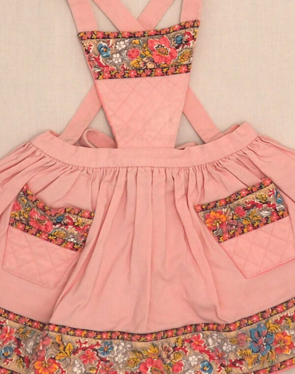 Lined apron skirt
