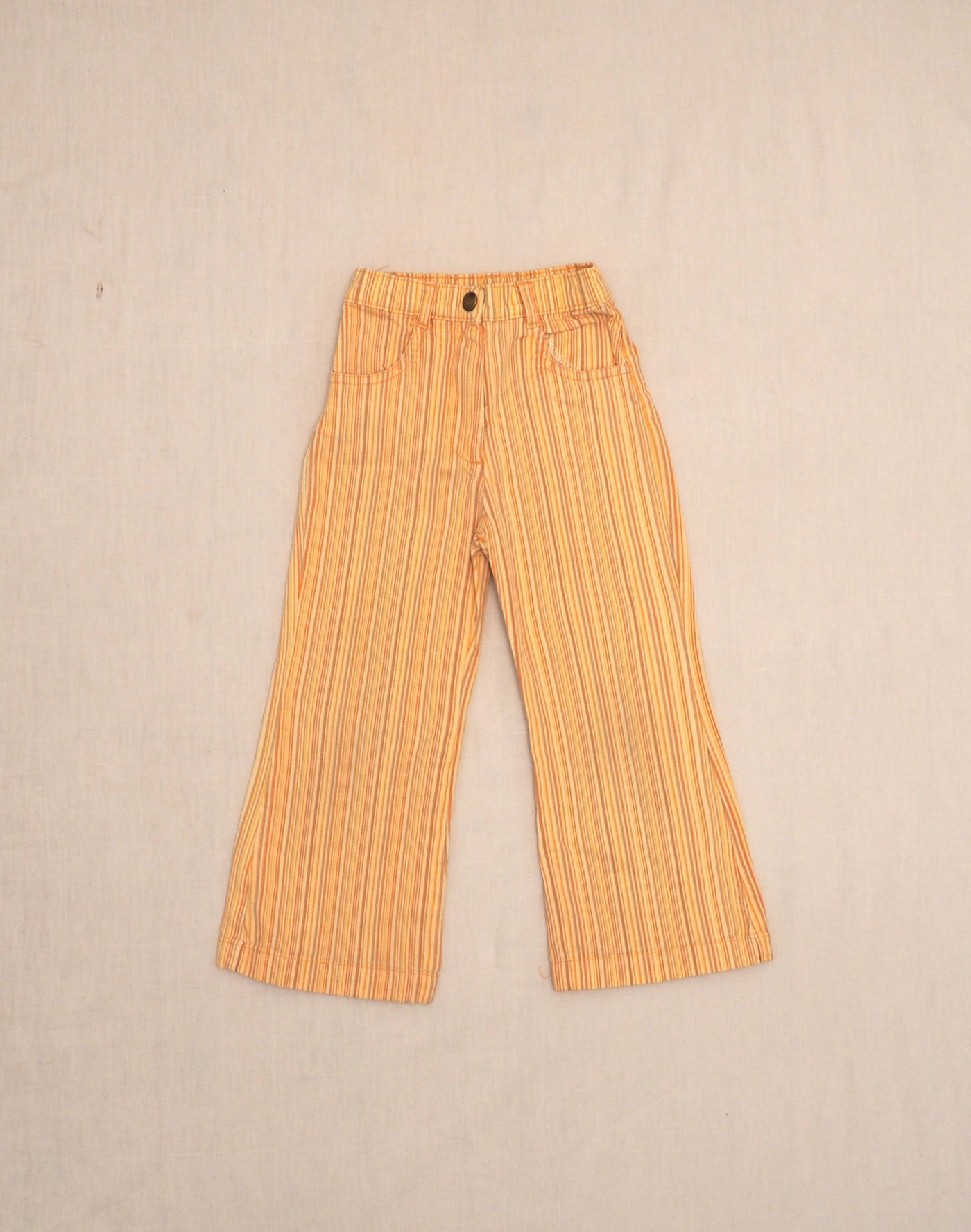 Striped flared pants