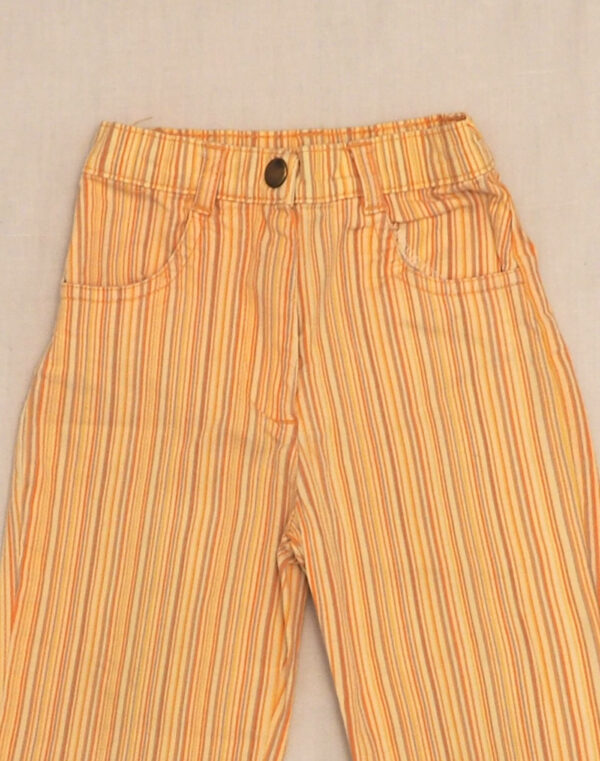 Striped flared pants
