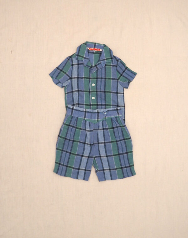 Blouse & shorts set 1970