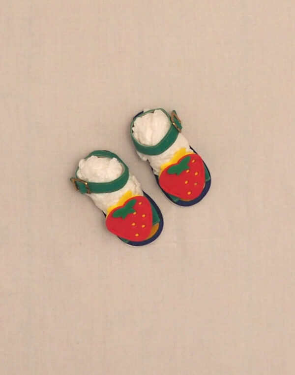 Strawberry sandals