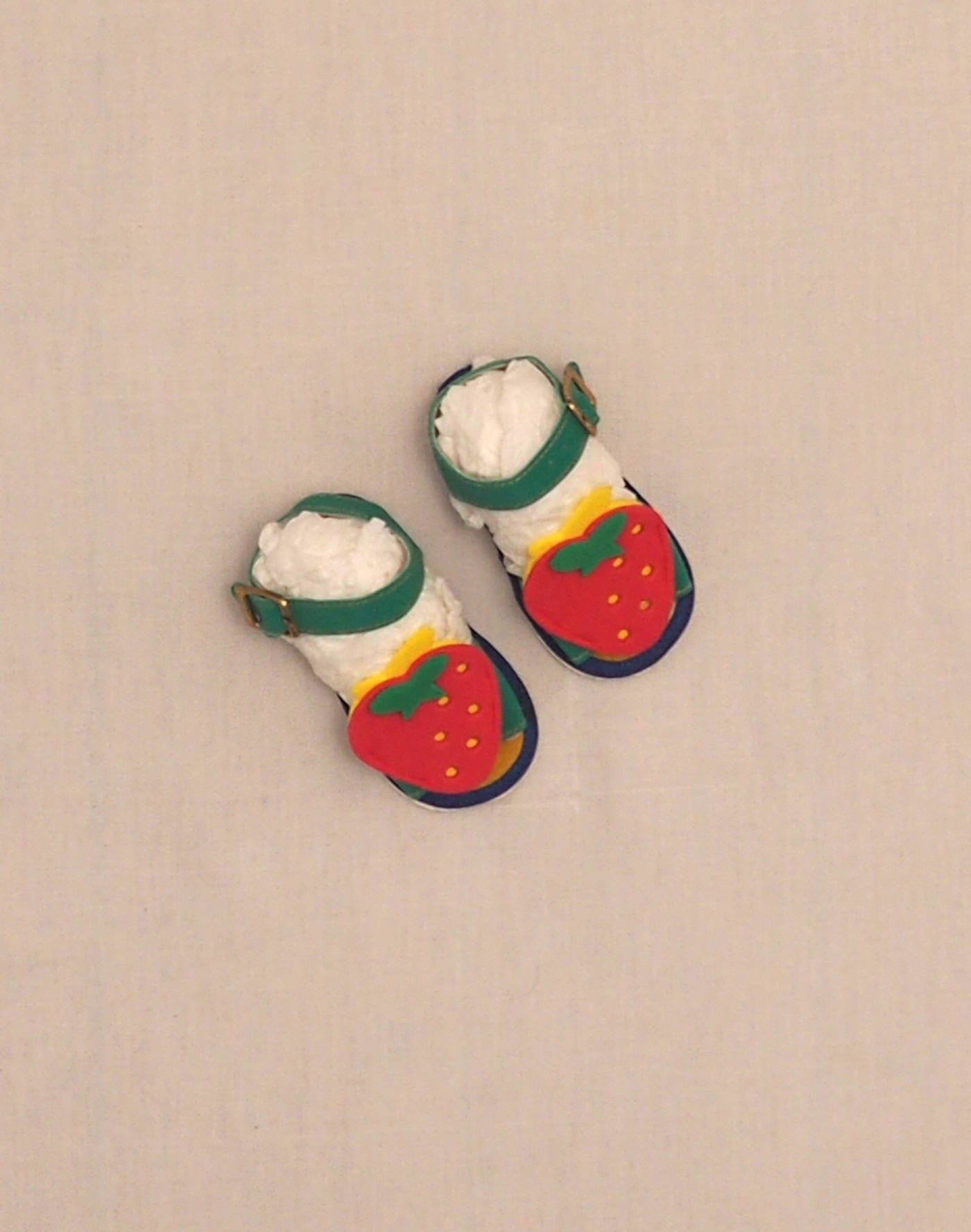 Strawberry sandals
