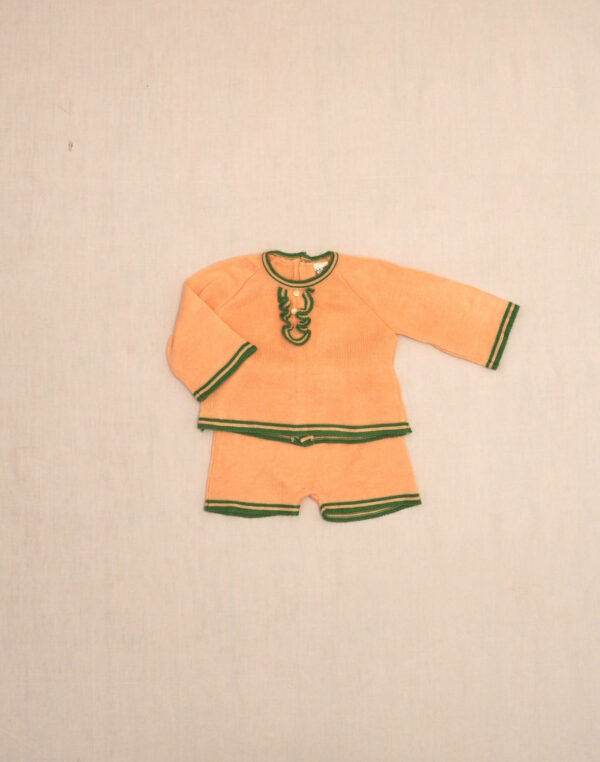 Sweater & shorts set 1970