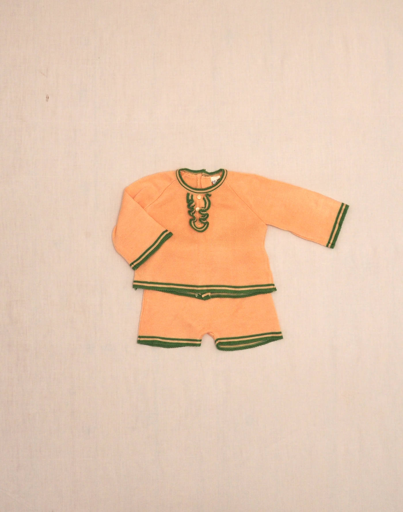 Sweater & shorts set 1970