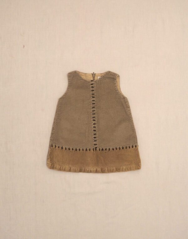 Corduroy chasuble dress