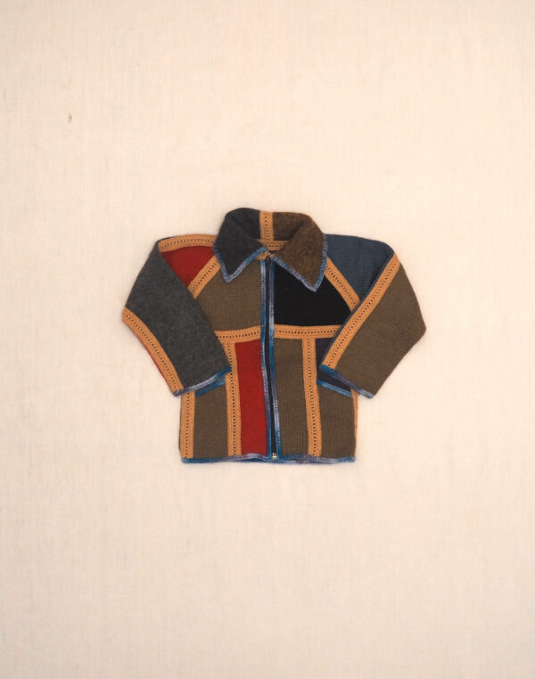 Patchwork cardigan