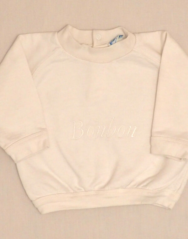 Sweatshirt brodé Bonbon