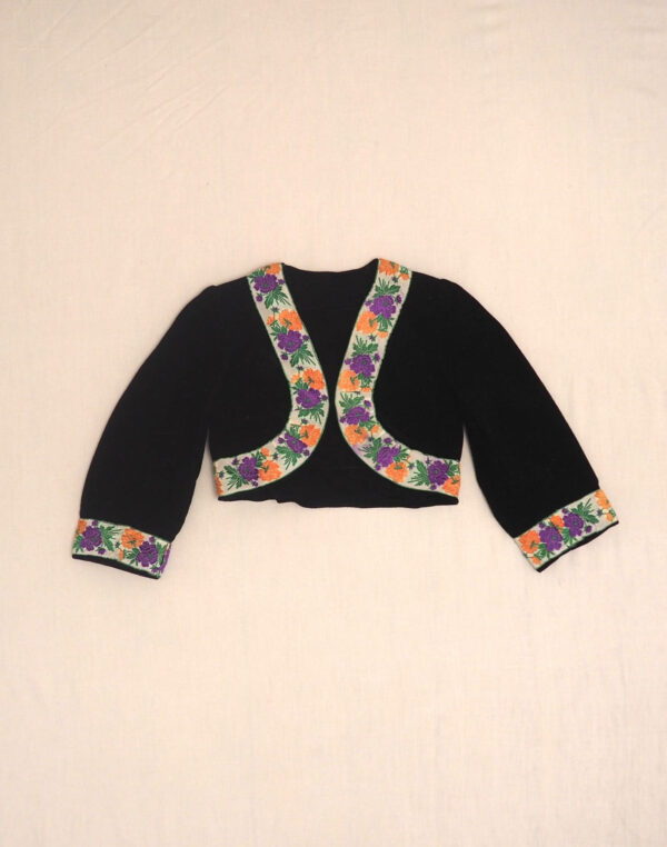 Boléro velours 1970