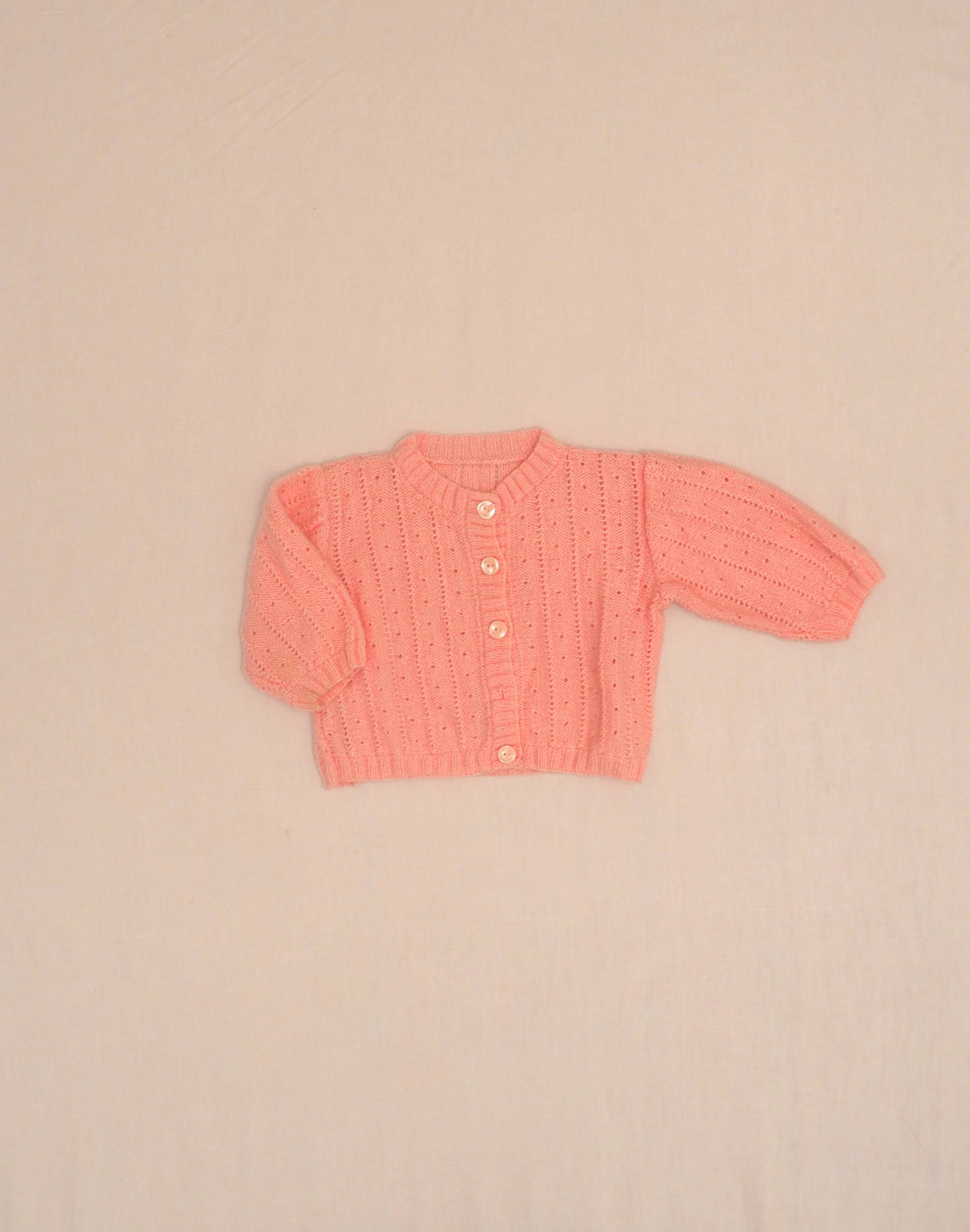 Hand-knitted cardigan