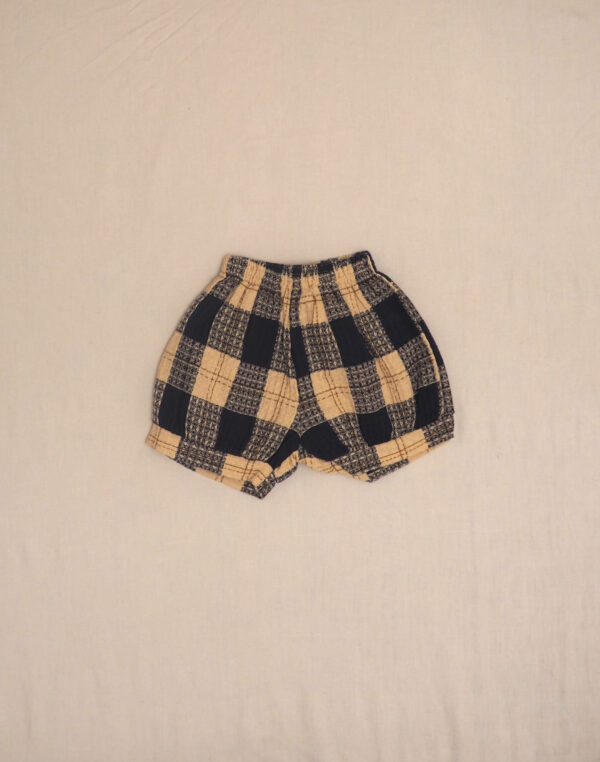 Short à carreaux texturé