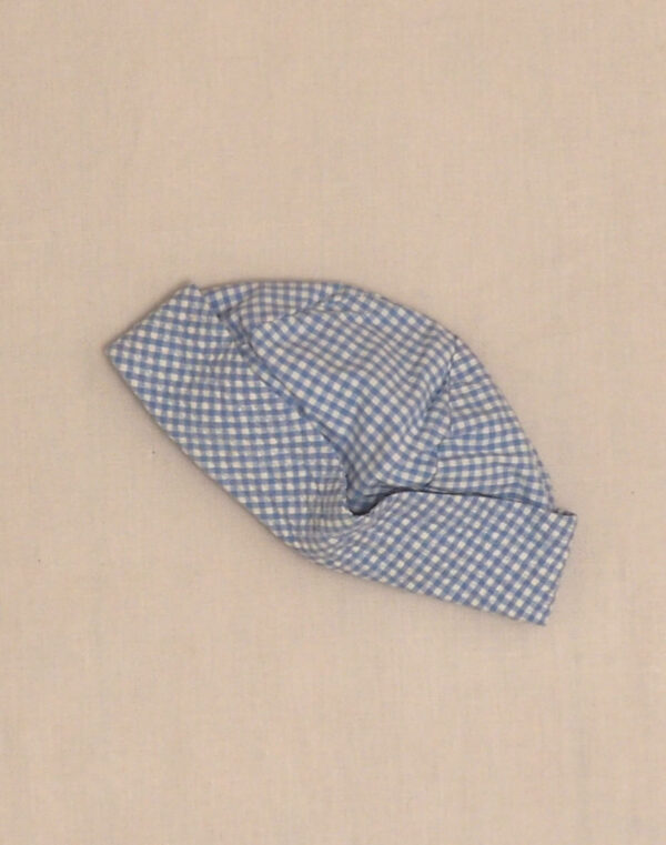 Gingham hat